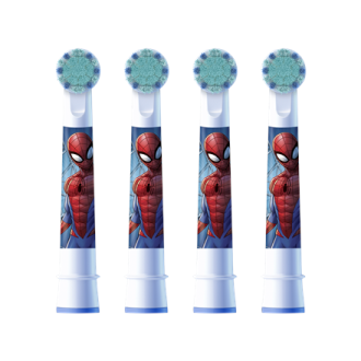Oral-B Replacement Toothbrush Heads | EB10 4 refill Spiderman | Heads | For kids | Number of brush heads included 4 Oral-B Replacement Toothbrush Heads | EB10 4 refill Spiderman | Heads | For kids | Number of brush heads included 4