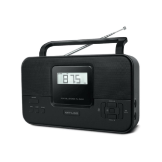 Muse Stereo Portable Radio | M-087 MB PLL | AUX in | FM radio | Headphone out Muse Stereo Portable Radio | M-087 MB PLL | AUX in | FM radio | Headphone out
