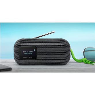 Muse | Speaker With FM Radio | M-750 FBT | 10 W | Waterproof | Bluetooth | Wireless connection | Portable | Black