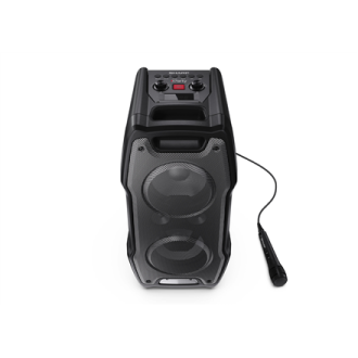 Sharp Party Speaker System with Built-in Battery | PS-931 | 180 W | Waterproof | Bluetooth | Wireless connection | Portable | Bl Sharp Party Speaker System with Built-in Battery | PS-931 | 180 W | Waterproof | Bluetooth | Wireless connection | Portable | Bl