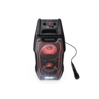 Sharp Party Speaker System with Built-in Battery | PS-931 | 180 W | Waterproof | Bluetooth | Wireless connection | Portable | Bl Sharp Party Speaker System with Built-in Battery | PS-931 | 180 W | Waterproof | Bluetooth | Wireless connection | Portable | Bl
