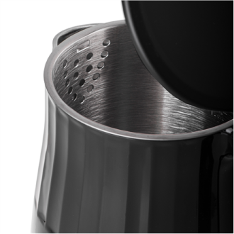 Adler Kettle with LED display | AD 1350 | Electric | 2200 W | 1.7 L | Stainless Steel | 360 rotational base | Black Adler Kettle with LED display | AD 1350 | Electric | 2200 W | 1.7 L | Stainless Steel | 360 rotational base | Black