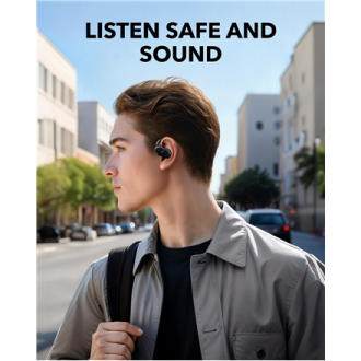 Anker Soundcore | Open-Ear Headphones | V20i | Bluetooth | Open-Ear | Microphone | Black | Wireless