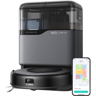 Anker Eufy | Robot Vacuum Cleaner with All-in-One Station | Omni C20 | Wet&Dry | 7000 Pa | Gray Anker Eufy | Robot Vacuum Cleaner with All-in-One Station | Omni C20 | Wet&Dry | 7000 Pa | Gray