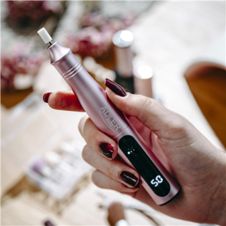 Adler | Electric Nail Drill Set | AD 2181 | Number of power levels 5 | Pink Adler | Electric Nail Drill Set | AD 2181 | Number of power levels 5 | Pink