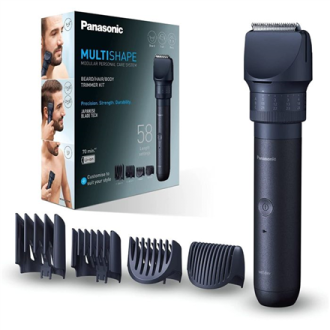 Panasonic Beard, Hair Trimmer | MultiShape ER-CKN1-PAC1 | Cordless | Wet & Dry | Number of length steps 39 | Black Panasonic Beard, Hair Trimmer | MultiShape ER-CKN1-PAC1 | Cordless | Wet & Dry | Number of length steps 39 | Black