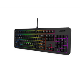 Lenovo Gaming Keyboard | Legion K310 RGB | Keyboard | Wired | US English | Membrane | Black