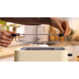 Bosch Compact Toaster | TAT3M127 MyMoment | Number of slots 2 | Housing material Plastic | Beige Bosch Compact Toaster | TAT3M127 MyMoment | Number of slots 2 | Housing material Plastic | Beige
