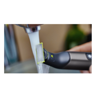 Philips | Hair trimmer, Face and Body | QP6652/61 OneBlade Pro 360 | Cordless | Wet & Dry | Number of length steps 20 | Grey/Bla Philips | Hair trimmer, Face and Body | QP6652/61 OneBlade Pro 360 | Cordless | Wet & Dry | Number of length steps 20 | Grey/Bla