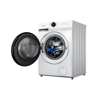 Midea | Washing Machine | MF200W80WB/W-HR | Energy efficiency class A | Front loading | Washing capacity 8 kg | 1400 RPM | Depth
