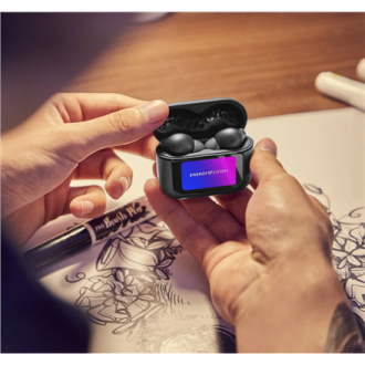 Energy Sistem True Wireless Earphones | Icon Series | Built-in microphone | Bluetooth | ANC | Graphite