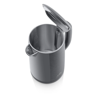 ETA Kettle | ETA859590020 EDITA | Electric | 2200 W | 1.5 L | Stainless steel | 360 rotational base | Grey