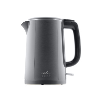 ETA Kettle | ETA859590020 EDITA | Electric | 2200 W | 1.5 L | Stainless steel | 360 rotational base | Grey