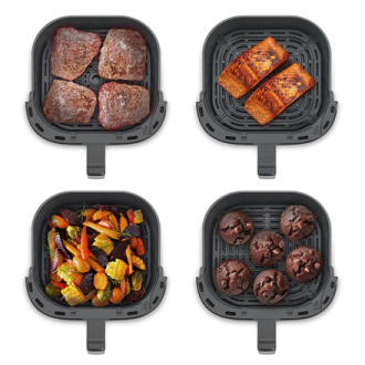 Caso Designer Air Fryer | AirFry 6.0 | Power 1700 W | Capacity 6 L | Black Caso Designer Air Fryer | AirFry 6.0 | Power 1700 W | Capacity 6 L | Black