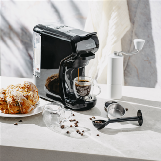 Camry | Multi-capsule espresso machine | CR 4414bb | Pump pressure 19 bar | Capsule | 1450 W | Black Camry | Multi-capsule espresso machine | CR 4414bb | Pump pressure 19 bar | Capsule | 1450 W | Black