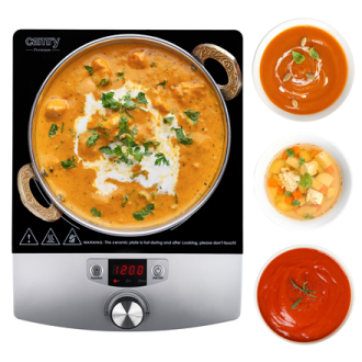 Camry Cooker Induction | CR 6515 | Number of burners/cooking zones 1 | Induction | Black/Silver