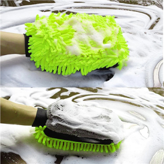 ColorWay | CW-2417 | Microfiber car wash and polish glove, double-sided ColorWay | CW-2417 | Microfiber car wash and polish glove, double-sided
