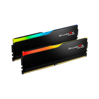 G.Skill | Ripjaws M5 Neo RGB | 32 GB | DDR5 | 6000 MHz | PC/server | Registered No | ECC No G.Skill | Ripjaws M5 Neo RGB | 32 GB | DDR5 | 6000 MHz | PC/server | Registered No | ECC No