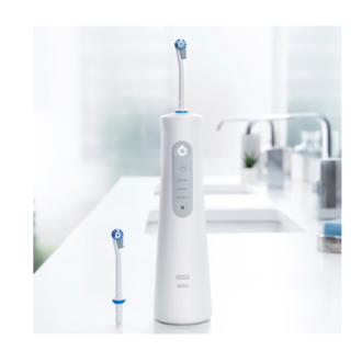 Oral-B Dental Irrigator | OxyJet MD20 | 600 ml | Number of heads 2 | White Oral-B Dental Irrigator | OxyJet MD20 | 600 ml | Number of heads 2 | White