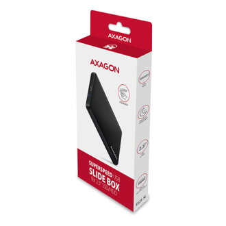 AXAGON Screwless USB 3.2 Gen 1 - SATA 6G external box for 2.5 AXAGON Screwless USB 3.2 Gen 1 - SATA 6G external box for 2.5
