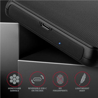 AXAGON Screwless USB 3.2 Gen 1 - SATA 6G external box for 2.5 AXAGON Screwless USB 3.2 Gen 1 - SATA 6G external box for 2.5