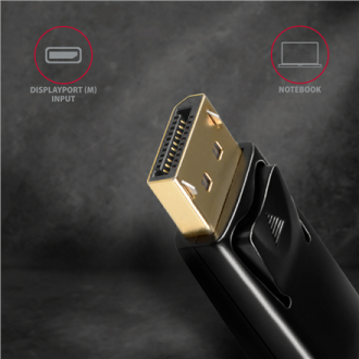 AXAGON | Active adapter | DisplayPort to HDMI | 0.15 m AXAGON | Active adapter | DisplayPort to HDMI | 0.15 m