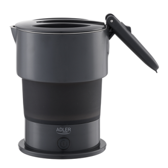 Adler Silicon Travel Kettle | AD 1377 | Travel Kettle | 600 W | 0.6 L | Silicon | Grey Adler Silicon Travel Kettle | AD 1377 | Travel Kettle | 600 W | 0.6 L | Silicon | Grey