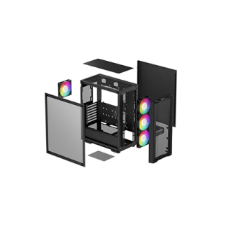 Deepcool CC560 MESH V2 | Mid Tower | ATX PS2 | Black Deepcool CC560 MESH V2 | Mid Tower | ATX PS2 | Black