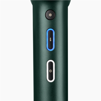 BABYLISS | Hair dryer | D6555DE | 1700 W | Number of temperature settings 3 | Ionic function | Diffuser nozzle | Green
