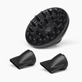 BABYLISS | Hair dryer | D6555DE | 1700 W | Number of temperature settings 3 | Ionic function | Diffuser nozzle | Green