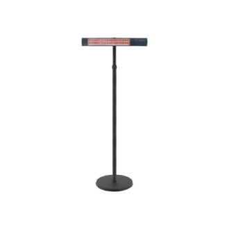 TunaBone Electric Standing Patio Heater, Single carbon golden tube | TB2580ST-01 | Patio heater | 2500 W | Black TunaBone Electric Standing Patio Heater, Single carbon golden tube | TB2580ST-01 | Patio heater | 2500 W | Black