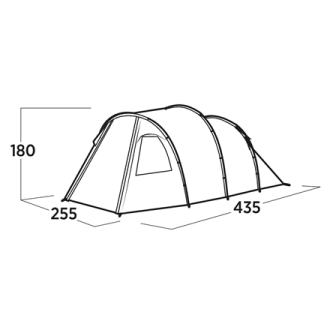 Easy Camp Family tent | Hidra 4 | 4 person(s) | Green Easy Camp Family tent | Hidra 4 | 4 person(s) | Green
