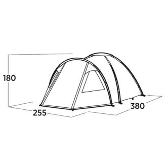 Easy Camp Family tent | Kinn 4 | 4 person(s) | Green Easy Camp Family tent | Kinn 4 | 4 person(s) | Green