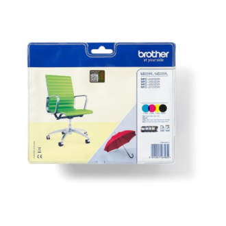 Brother LC229XLVALBP | Ink Cartridge | Black, Cyan, Magenta, Yellow Brother LC229XLVALBP | Ink Cartridge | Black, Cyan, Magenta, Yellow