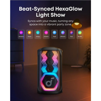 Anker Soundcore Speaker | Rave 3S | Bluetooth | Wireless connection | Portable | Black