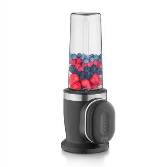 Caso Cordless Blender | Click & Blend | Tabletop | 240 W | Jar material Tritan | Jar capacity 0.5 L | Stainless steel/Matt Black Caso Cordless Blender | Click & Blend | Tabletop | 240 W | Jar material Tritan | Jar capacity 0.5 L | Stainless steel/Matt Black
