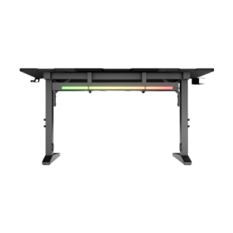 Genesis | Modular Gaming Desk | Holm 140 RGB | Anthracite Black