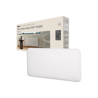 Mill Invisible Smart WiFi Heater | PA1500WIFI4 | Panel Heater | 1500 W | Suitable for rooms up to 18-22 m | White | IPX4 Mill Invisible Smart WiFi Heater | PA1500WIFI4 | Panel Heater | 1500 W | Suitable for rooms up to 18-22 m | White | IPX4