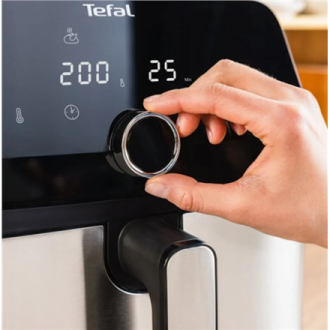 TEFAL Easy Fry Mega Air Fryer | EY855D10 | Power 1700 W | Capacity 7.5 L | Black TEFAL Easy Fry Mega Air Fryer | EY855D10 | Power 1700 W | Capacity 7.5 L | Black