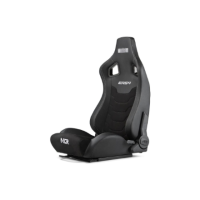Next Level Racing | ERS4 Elite PU Leather & Suede Edition | Reclining Seat | PU Leather and Suede | Black