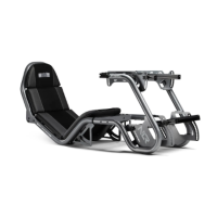 Next Level Racing | F-GT Pro Formula and GT Grey Edition | Racing Simulator Cockpit | Steel | Grey