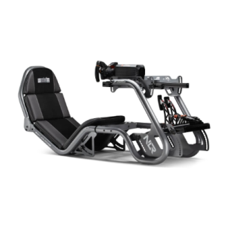 Next Level Racing | F-GT Pro Formula and GT Grey Edition | Racing Simulator Cockpit | Steel | Grey