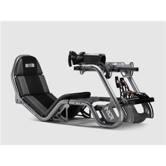 Next Level Racing | F-GT Pro Formula and GT Grey Edition | Racing Simulator Cockpit | Steel | Grey