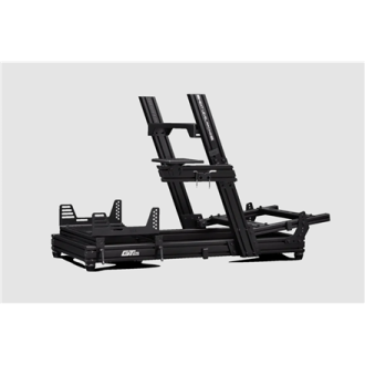 Next Level Racing | GTElite Wheel Plate Edition | Racing Simulator Cockpit | Aluminum Carbon Steel | Black