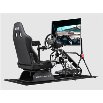 Next Level Racing | GTRacer 2.0 | Racing Simulator Cockpit | Black Next Level Racing | GTRacer 2.0 | Racing Simulator Cockpit | Black