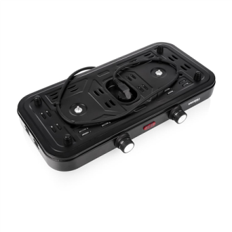 Tristar Table Hob | KP-6152 | Number of burners/cooking zones 2 | Electric | Black Tristar Table Hob | KP-6152 | Number of burners/cooking zones 2 | Electric | Black