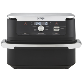 NINJA | Double Air Fryer | AF500EU Foodi FlexDrawer | Power 2470 W | Capacity 10.4 L | Black NINJA | Double Air Fryer | AF500EU Foodi FlexDrawer | Power 2470 W | Capacity 10.4 L | Black