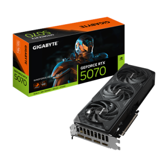 Gigabyte GeForce RTX 5070 WINDFORCE OC SFF 12G | NVIDIA | 12 GB | GeForce RTX 5070 | HDMI ports quantity 1 | PCI-E 5.0 Gigabyte GeForce RTX 5070 WINDFORCE OC SFF 12G | NVIDIA | 12 GB | GeForce RTX 5070 | HDMI ports quantity 1 | PCI-E 5.0