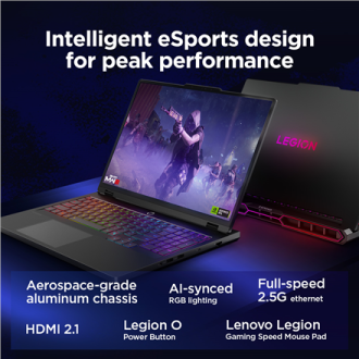 Lenovo Legion Pro 7 16IAX10H | Eclipse Black | 16 Lenovo Legion Pro 7 16IAX10H | Eclipse Black | 16