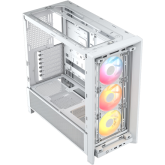 Corsair PC Case | Frame 4000D RS ARGB Modular | Mid-Tower | White Corsair PC Case | Frame 4000D RS ARGB Modular | Mid-Tower | White